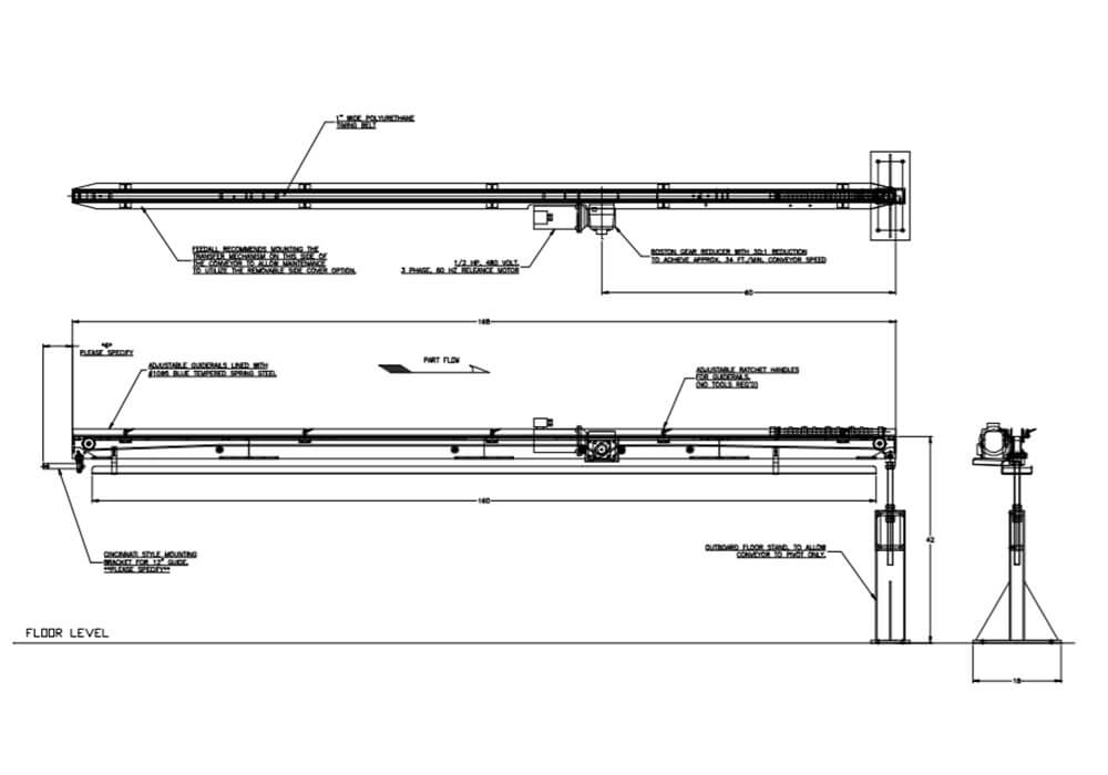 1650 to feed Cam Shafts
