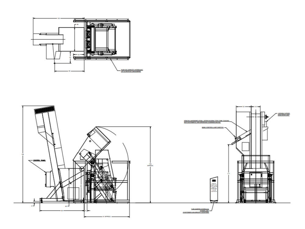 2600-HD to feed Steel Billets - 2