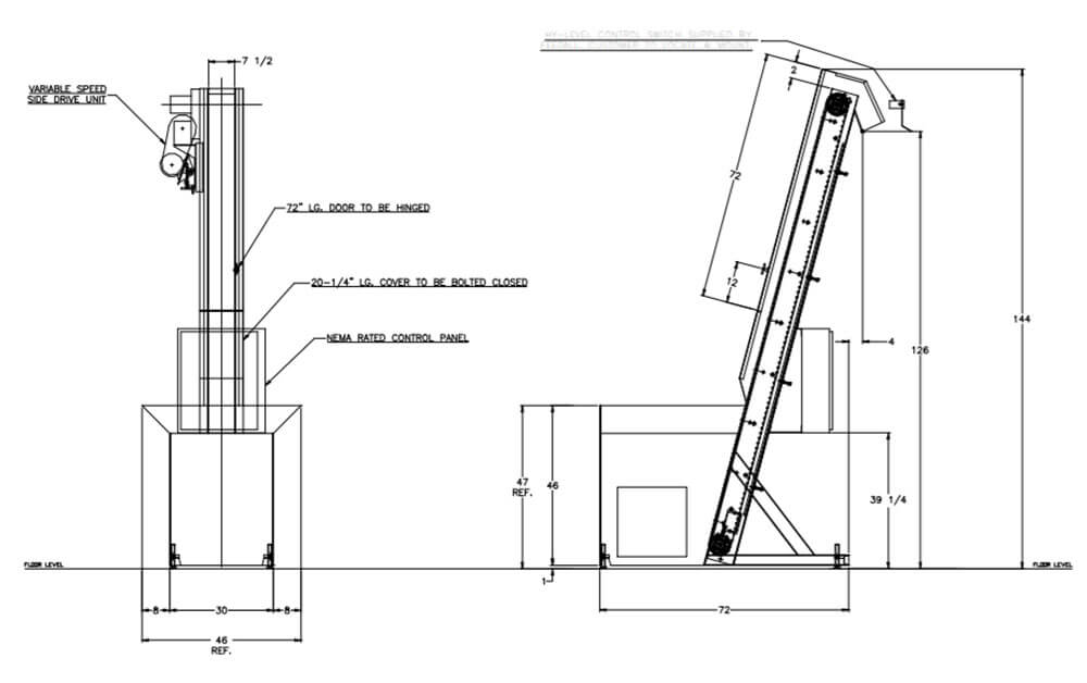600 to feed Hex Nuts